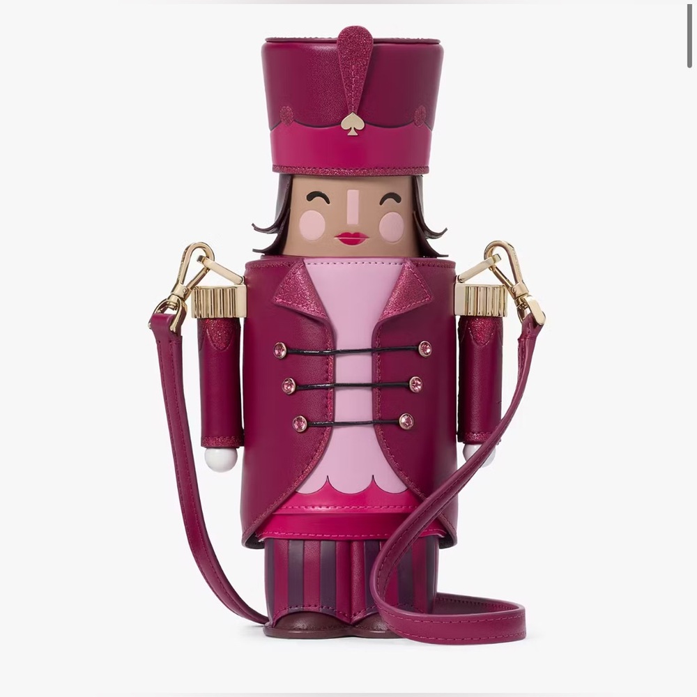 🩶KATE SPADE OH WHAT FUN 3D NUTCRACKER CROSSBODY BAG - NWT🩶
